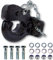 XIMPLIO AHK - Giunto combinato universale per gancio di traino, 4 fori, 85 x 45 mm, per fuoristrada, trattore, furgoni, camion (con set di viti, carico di trazione 5.000 kg)