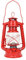 Vintage Petroleumlampe Eisen Rot Öllampen Glashaus Laterne Öllampe Party Pub Dekoration (Rot)