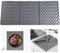 xiruiubao Alfombrilla Escurreplatos Silicona Esteras Secado - Alfombra de Escurridor Silicona de Cocina Plegable Resistente al Calor y Antideslizante para Escurrir y Aislamiento Térmico los Cubiertos