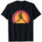 Retro Baseball Catcher - Usa Baseman Batter Vintage Baseball T-Shirt