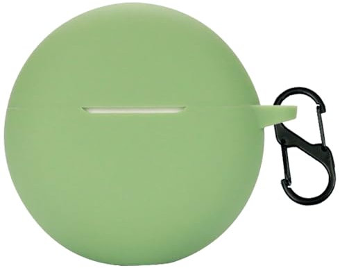 Custodia in silicone per Oppo Enco Buds2 / Enco Air 2i Bluetooth Cuffie Cover Cover Cover per Oppo Enco Buds 2 (LightGreen)