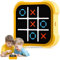 Tris Elettronico Tic Tac Toe, Gioco Tris Elettronico, Portatili Giochi di Puzzle Smart Games per Bambini, Giochi da Viaggio Portatili per Viaggi in Auto, Giochi da Tavolo per Bambini e Adulti