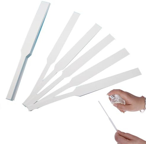 EIHI 100 Pezzi Tester Di Carta Per Profumi,Strisce Reattive Profumate,Tester Di Prova Delle Strisce Di Carta Per Aromaterapia,Per Testare Profumi e Oli Essenziali (13 Cm)
