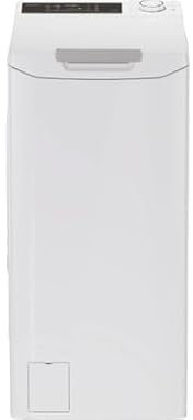 CANDY - Lave-Linge Top - Machine à Laver 8kg/1200 trs/min - Classe Énergétique B - 17 Programmes - Wifi, Commandes Semi-Tactiles, Silencieux - Blanc - 86 x 41 x 60 cm - Modèle TCAS284TM4-S