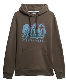 Superdry Herren Outfitters Kapuzenjacke