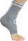 NEOtech Care Sprunggelenkbandage - gestrickte Bambusfaser - mittlere Kompression - rechts oder links - Herren & Damen (Grau, 1 Einheit, Größe S)