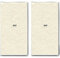 20 Taschentücher (2x 10) Moments Ornament creme/beige - Uni mit Ornamente geprägt/Hochzeit/Freudentränen