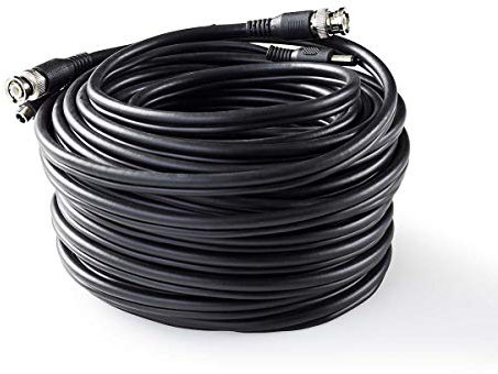 Nedis Cable de Seguridad CCTV BNC/C C RG59 20 m Conecto