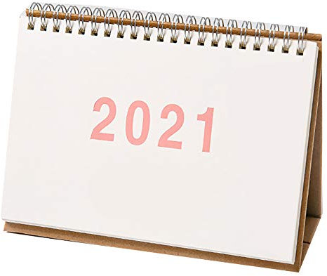 Familienplaner 2021 mit Monatsansicht, Kalender von Januar 2021 bis Dezember 2021
