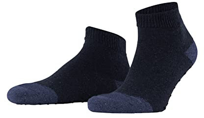 ESPRIT Herren Hausschuh-Socken Effect M HP Wolle rutschhemmende Noppen 1 Paar, Blau (Marine 6120), 39-42
