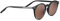 Serengeti Unisex Leonora Sonnenbrille, Glänzend, klar und schwarz, M