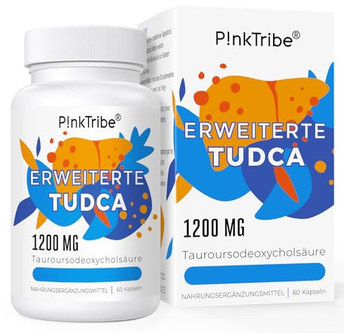TUDCA (ácido tauroursodesoxicólico), suplemento hepático, 1200 mg por porción, 60 cápsulas