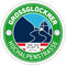 Spreadshirt Großglockner Hochalpenstraße Souvenir Österreich Sticker, max. 10x10 cm, 10 x 10 cm, Mattweiß