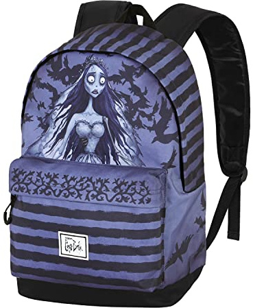 Warner Bros Corpse Bride Bride-FAN HS Backpack 2.0, Blue, 18 x 30 x 41 cm, Capacity 22 L