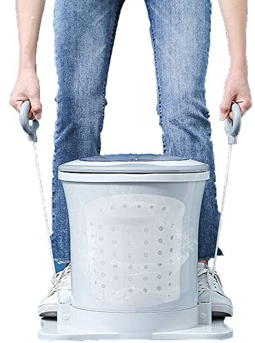 Sèche-Linge pour vêtements, Sèche-Linge, Essoreuse à vêtements, Manuel Compact Portable, Mini Machine à sécher Le Linge Manuel Non électrique pour Le Camping en dortoir d'appartement. (2)