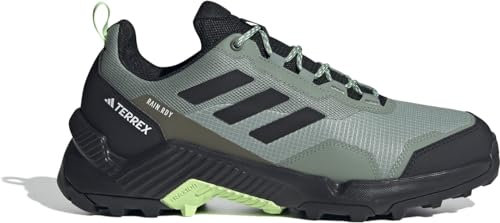 adidas Herren Eastrail 2.0 RAIN.RDY Hiking Shoes, Silver Green/core Black/Green Spark, 45 1/3 EU