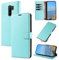 KKEIKO Coque pour Xiaomi Redmi 9, Antichoc Magnetique Étui à Rabat avec Porte Cartes, Portefeuille Housse en Cuir PU pour Xiaomi Redmi 9, Vert