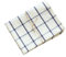 ZAZUZU 3/6/12/24PCS 40x60cm Blue Buffalo Plaid Napkins Strips Cotton Linen Napkins Soft Washable for Dining Table Napkin Mats Place Mats