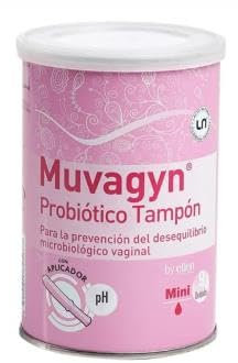 Muvagyn Probiotico Tampon Mini C/Apli 9U