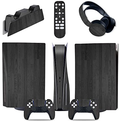 Para PS5 Consola Disc Edition & Digital Edition Pegatina Vinilo Calcomanía Cubierta Para Ps5 Mando & Estación Carga & Auriculares & Mando Multimedia 13032 Sin Burbujas Sin Espuma Antiarañazos ( Size :
