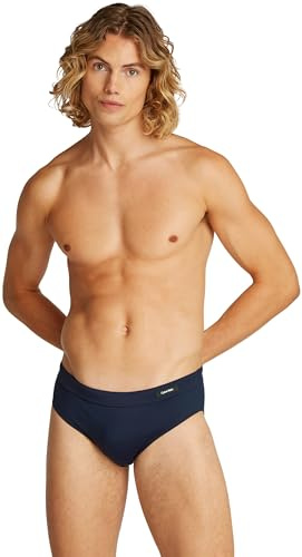 Calvin Klein Herren Badeslip Brief mit Logo-Badge