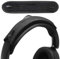 Adhiper Universal Headphone Headband Cover for Sony Beats Bose Soundcore HyperX ATH Skullcandy JBL Jabra, Headband Cover Cushion Protector for Sony XM4, XM5 & Beats Studio Pro/Solo4 Headphones - Black