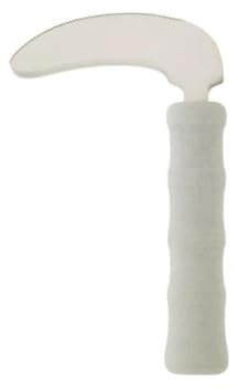 Homecraft - Cubiertos ultraligeros y compactos, para personas con agarre reducido (tenedor, cuchara, cuchara, cuchillo, cuchillo curvado)