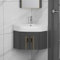 BRCYKRWY Spülenschrank Mit Spüle Und Armatur Kleines Eckwaschbecken Zur Wandmontage Waschbecken Waschtisch Badezimmer Hängewaschbecken Eckwaschbecken Mit Unterschrank Waschbecken Gäste Wc