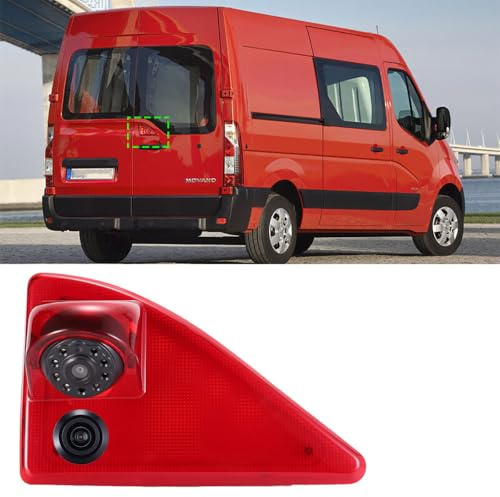 Caméra de recul super grand angle HD double caméra d'aide au stationnement pour Nissan NV400 X62 X62B / Opel Movano B X62 MKII MK2 MK3 MKIII/Renault Master III 3 JV FV