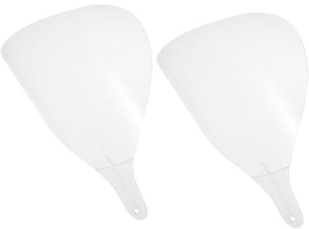 DECOMELODY 2stücke Haarspray Transparenter Haarschnitt Mit Praktischem Stirn-schutz Frisör Abdeckplatte Für Salon Vielseitig Und Angenehm Tragbar