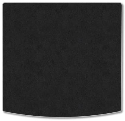 VW Tiguan Allspace (2017-2024) Carpet Boot Mat | Grey Edge Trim Tailored Fit Boot Liner Full Coverage Protection Accessories Easy Clean Anti Slip Made in the UK