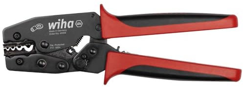 Wiha 45959 Crimpzange Unisolierte Kabelschuhe 0.1 bis 16 mm²