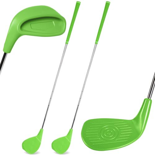 Confezione da 2 mazze da golf per esterni di grandi dimensioni, per destrorsi con grandi teste di mazza, perfette per giocatori di oltre 1,5 m, ideali per giochi di golf in cortile, sicure per cortili