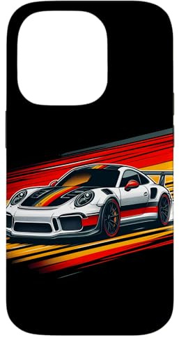 Deutscher 911 GT3 RS Supercar Hülle für iPhone 14 Pro