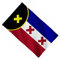 HYTROVE 1 Pièce Drapeau Polyester Drapeau Décoratif Imprimé Numériquement pour Fête et Bar Décoloration avec Double Oeillets pour Accrocher Facilement