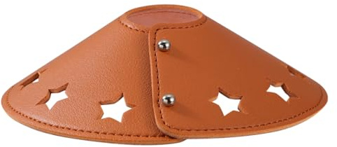 NOLITOY Brauner Lampenschirm Langlebig Schützend Passend für Handlampe Wandlampe und Deckenleuchte Elegantes Design für Outdoor Camping und Innenraum Dekoration