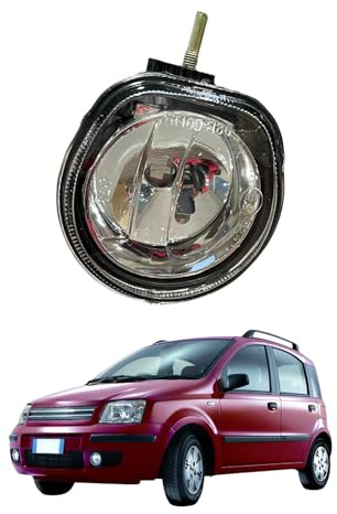RAEM RICAMBI AUTO Fendinebbia anteriore DX=SX per Panda 169 2 serie dal 2003 al 2009 destro uguale sinistro - Compatibile
