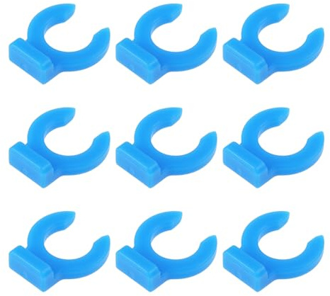 LT Easiyl 50 Stück PTFE-Rohrverriegelungsclip Blau Pneumatischer Fitting-Halter 3D-Drucker Bowden-Rohrverbinderclip Kompatibel mit PC4-01 PC4-M6