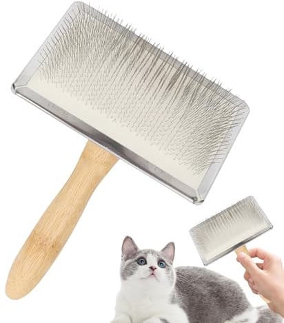 Dog Shedding Brush Deshedder Dematting Comb Remove Loose Undercoat | Pet Brush Dog Grooming Supplies All Coat Types Short Medium Long Haired Cats Puppies Pets Cat Grooming Supplies Pet Supplies