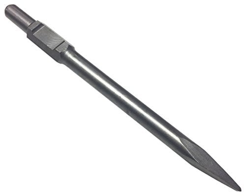 WERKON Profi SDS HEX Spitzmeißel 410 mm Sechskant-Aufnahme 30 mm für Abbruchhammer Spitz Meißel Meissel