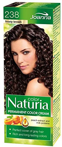 Joanna Naturia Color Hair Dye Covers Gray Hair - 238 Frosty Brown