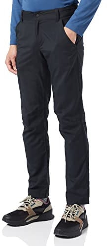 Berghaus Men's Navigator 2.0 Walking Trousers | UPF 50+ | Water Resistant | Comfortable Fit | Breathable , Black/Black, 36 30