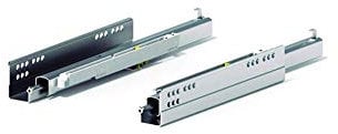 Coppia Guide Tipo Quadro Per Cassetto Con Estrazione Totale Sgancio A Clip Regolazioni 3D (400mm)