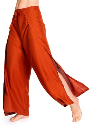 PANASIAM Sunshine Pants Plain, red Brown, L
