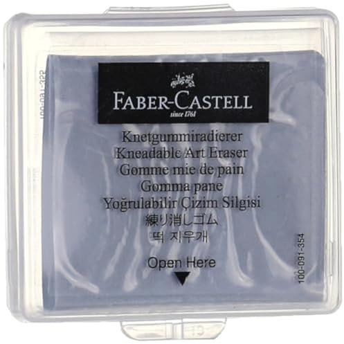Faber-Castell 127220 - Knetradiergummi Art Eraser, grau