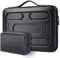 DOMISO 17 inch Laptop Sleeve with Pouch Shockproof Waterproof EVA Protective Case for 17.3 Dell Inspiron/MSI GS73VR Stealth Pro/HP Envy 17/LG Gram 17/ROG Strix GL702VS, Black