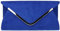 Girly Handbags Womens Envelope Faux Suede Clutch Bag (Royal Blue)