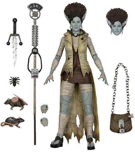NECA Generische Universal Monster vs TMNT April as The Bride of Frankenstein Ultimate 7 Action-Figur