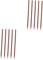 NUOBESTY 10 Stück Farbe Sumi Kalligrafie Studenten Stift Pinsel Künstler Training Regelmäßiges Skript Verwenden Kai Kleine Schreibtinte Home E Detail Perfektes Japanisches Zubehör