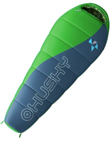 Husky sacco a pelo mummia per bambini Merlin -10°C - 170 cm - blu